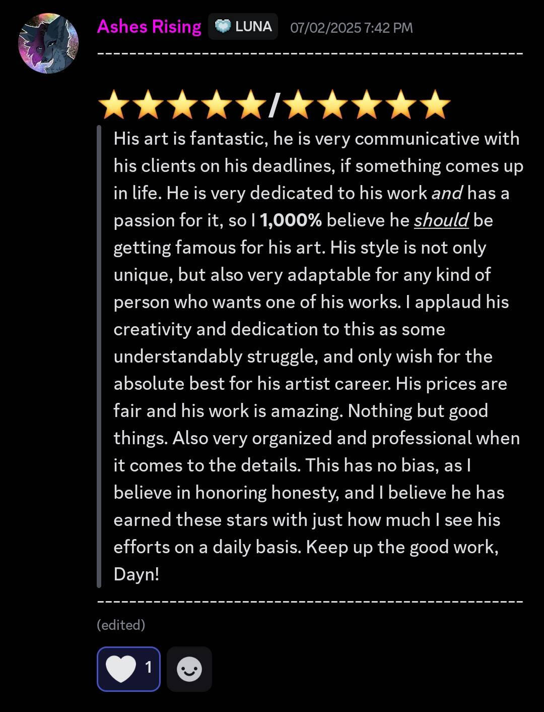 Fenrir BITE Poster - €20